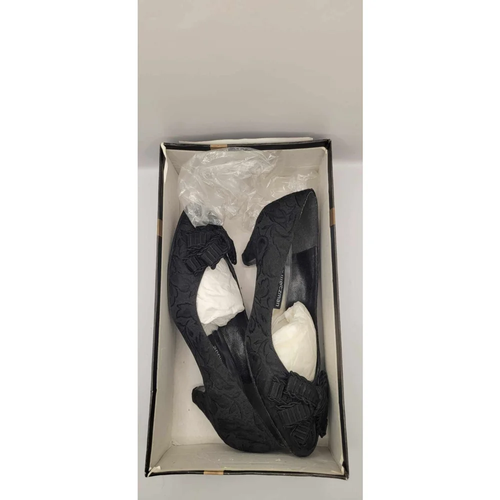 Stuart Weitzman Heels Size 5.5 Bownanza Cana Black